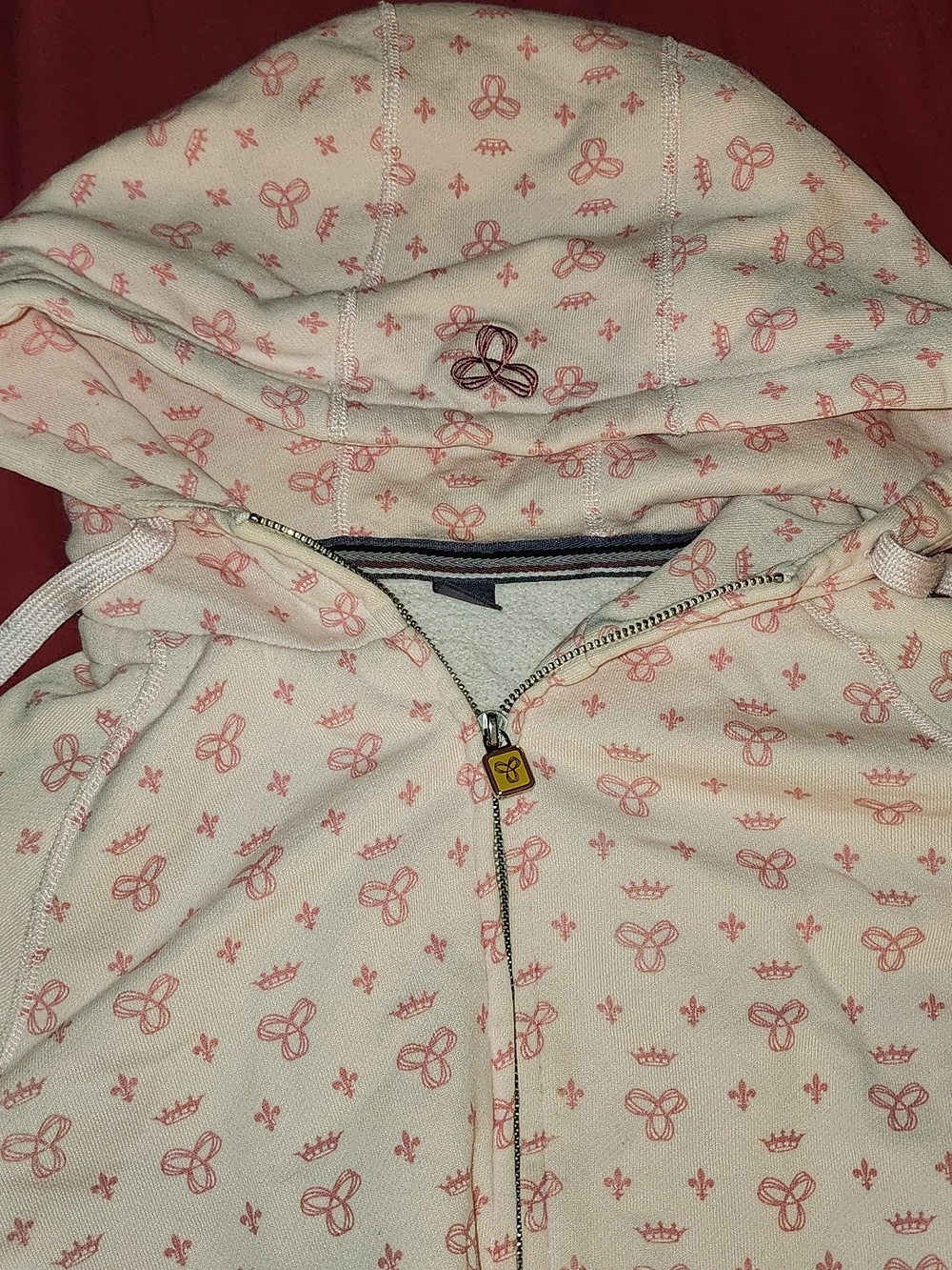 Pink Zip Hoodie